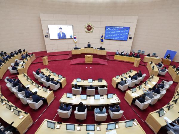 제391회 제1차 정례회 제1차 본회의
