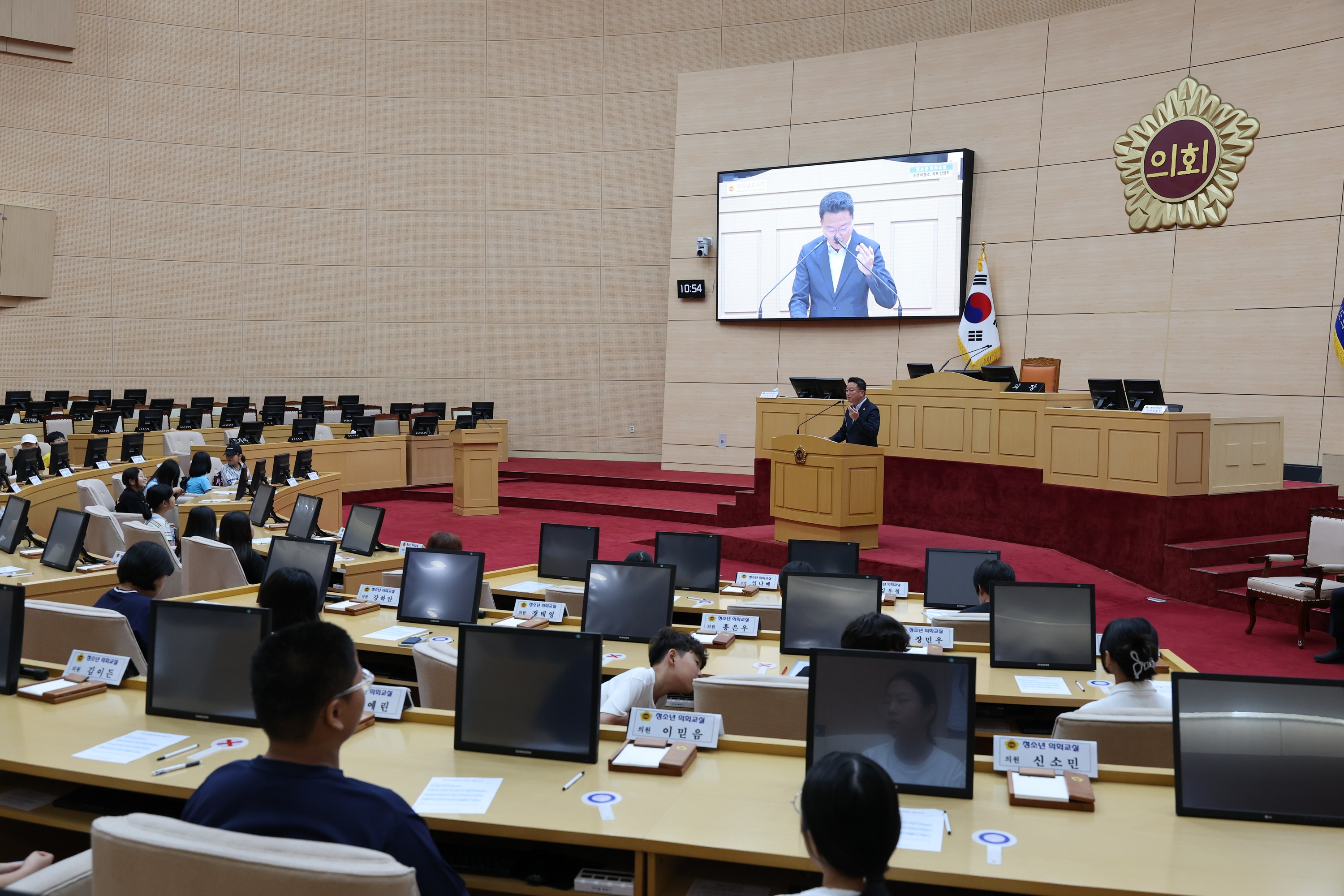 목포 산정초, 순천 비봉초 청소년 의회교실 첨부이미지 : 25년06월26일 목포 산정초_ 순천 비봉초 청소년 의회교실 - 009.jpg