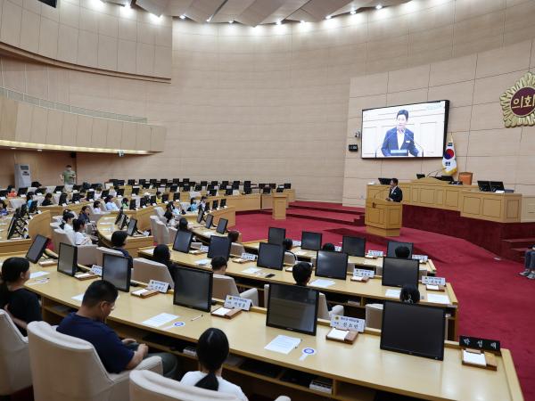 목포 산정초, 순천 비봉초 청소년 의회교실 첨부이미지 : 25년06월26일 목포 산정초_ 순천 비봉초 청소년 의회교실 - 020.jpg