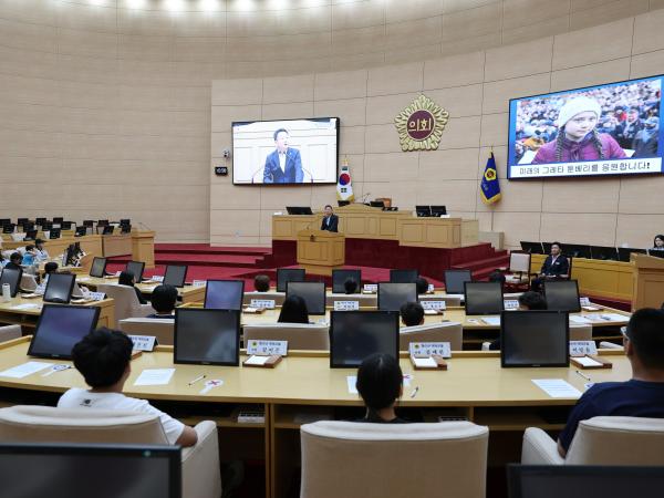 목포 산정초, 순천 비봉초 청소년 의회교실 첨부이미지 : 25년06월26일 목포 산정초_ 순천 비봉초 청소년 의회교실 - 015.jpg