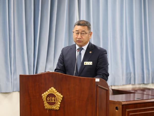 제390회 임시회 안전건설소방위원회 회의