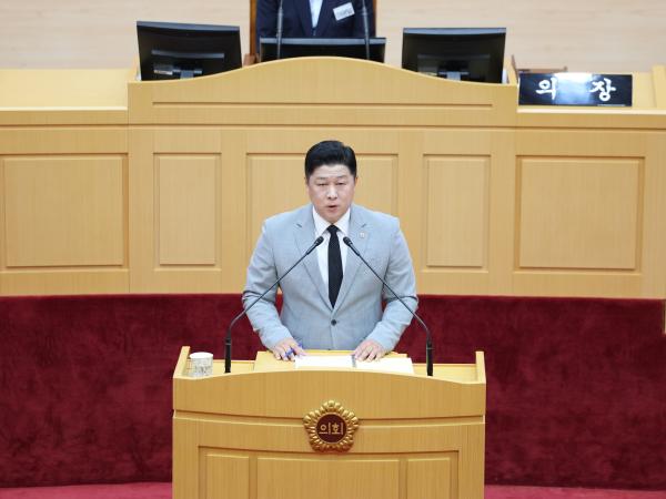 제392회 임시회 제4차 본회의 도정 및 교육행정 질문