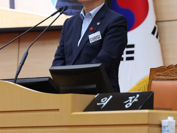 제392회 임시회 제4차 본회의 도정 및 교육행정 질문