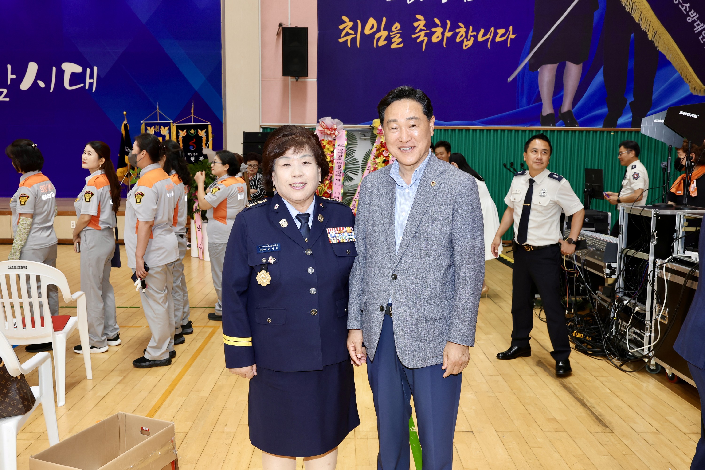 도 의용소방대 연합회장 이ㆍ취임식 첨부이미지 : 25년07월24일 도 의용소방대 연합회장 이ㆍ취임식 - 047.jpg