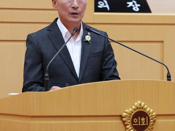 제392회 임시회 제3차 본회의 도정 및 교육행정 질문