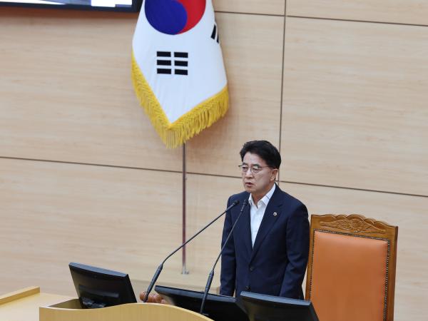 제392회 임시회 제3차 본회의 도정 및 교육행정 질문
