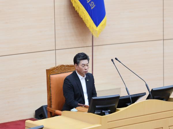 제392회 임시회 제3차 본회의 도정 및 교육행정 질문