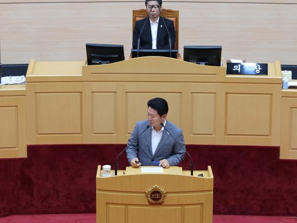 제392회 임시회 제3차 본회의 도정 및 교육행정 질문