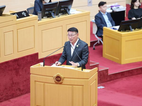 제392회 임시회 제3차 본회의 도정 및 교육행정 질문