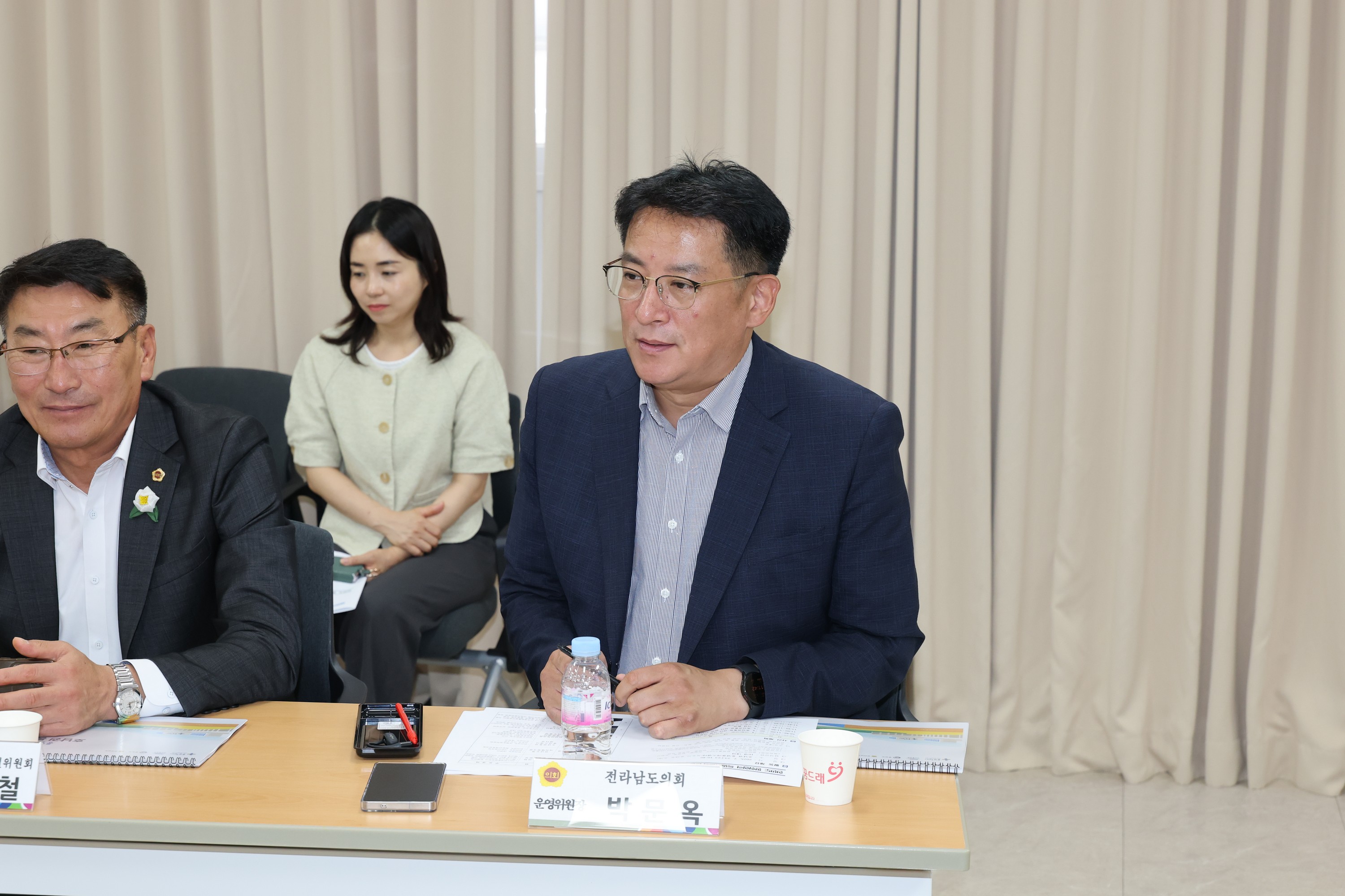 한반도 평화협력 특별위원회 현장 간담회 첨부이미지 : 25년07월23일 한반도 평화협력 특별위원회 호남권통일플러스센터 현장 간담회 - 041.jpg