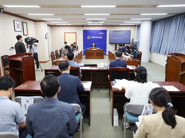 제392회 임시회 기획행정위원회 업무보고