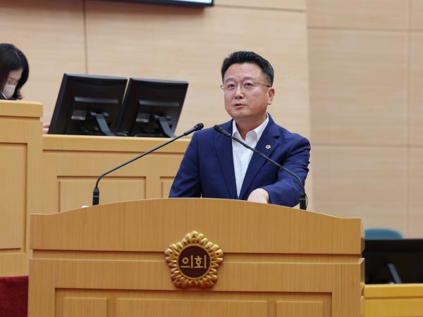 제392회 임시회 제2차 본회의 도정 및 교육행정 질문