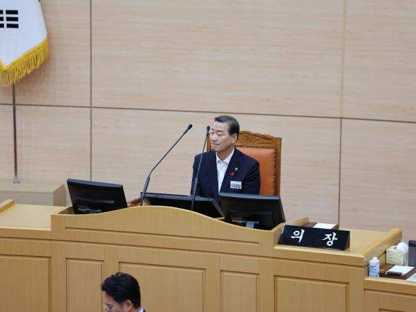제392회 임시회 제2차 본회의 도정 및 교육행정 질문
