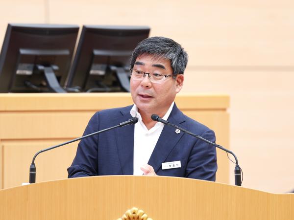 제392회 임시회 제2차 본회의 도정 및 교육행정 질문