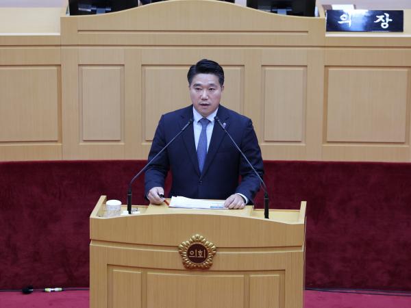 제392회 임시회 제2차 본회의 도정 및 교육행정 질문