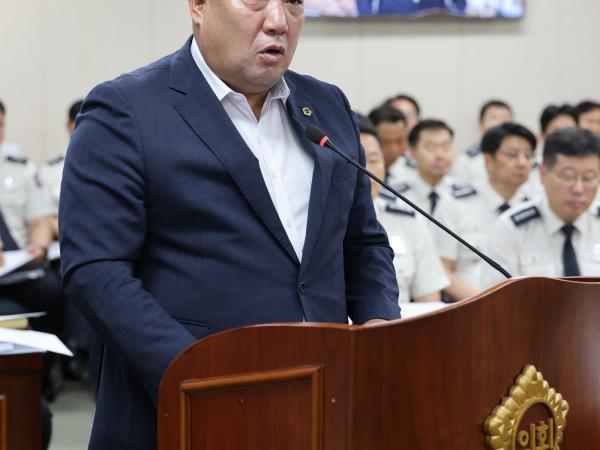 제392회 임시회 안전건설소방위원회 업무보고