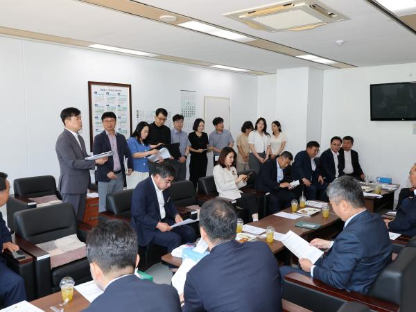 제12대 젠라남도의회 제4기 예산결산특별위원회 제1차 회의