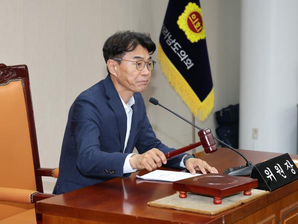 제12대 전라남도의회 제4기 예산결산특별위원회 제1차 회의 첨부이미지 : 25년07월10일 제12대 제4기 예산결산특별위원회 회의 - 011.jpg