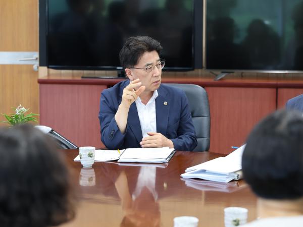 7월 월례 정책회의 및 업무보고