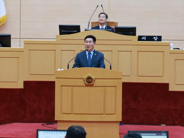 제393회 임시회 제2차 본회의 도정 및 교육행정 질문