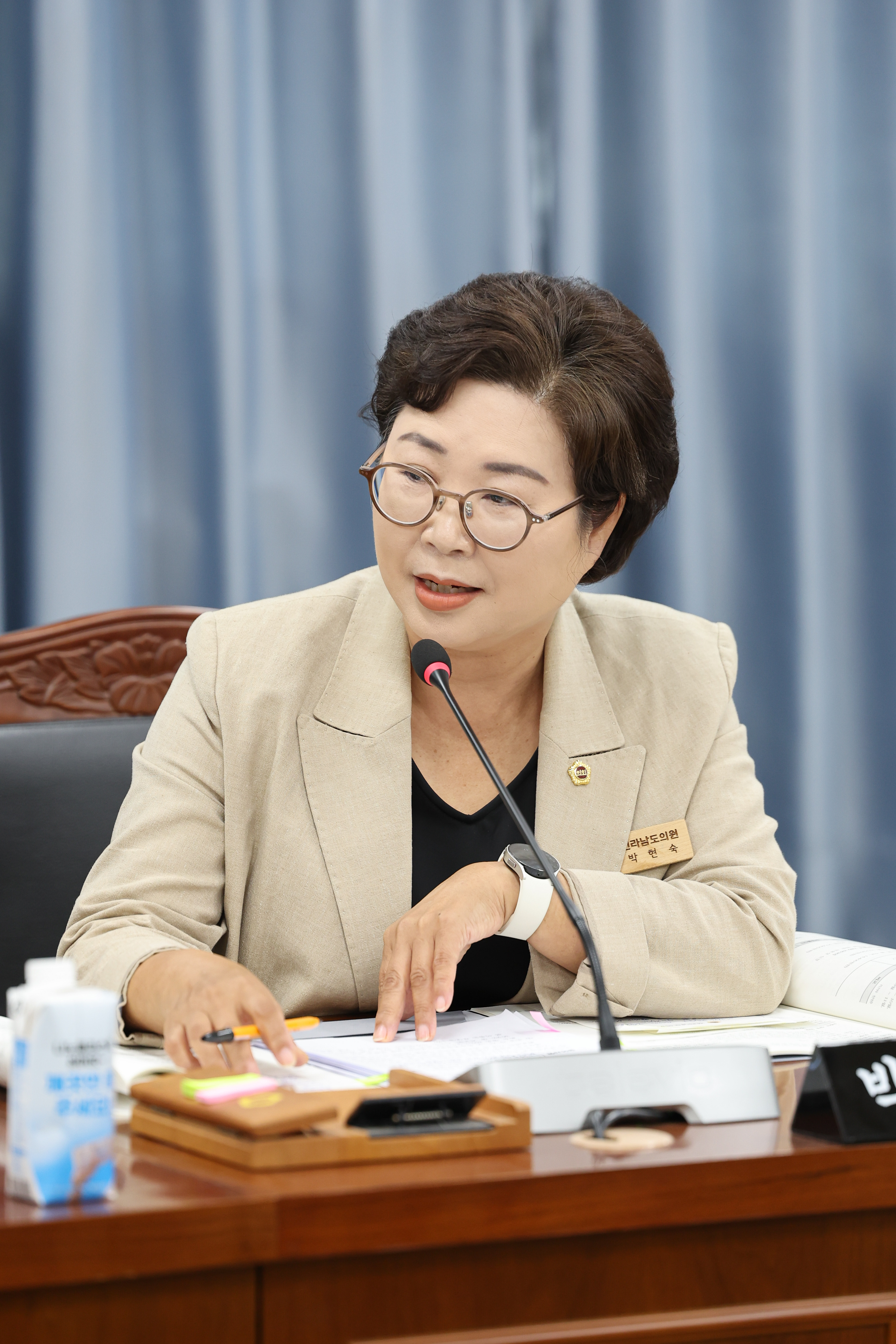 제393회 임시회 교육위원회 회의 첨부이미지 : 25년09월11일 제393회 임시회 교육위원회 회의 (11).jpg