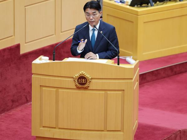 제393회 임시회 제3차 본회의 도정 및 교육행정 질문