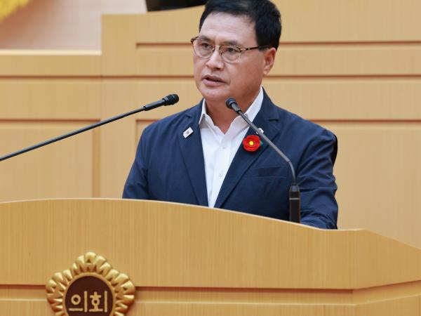 제393회 임시회 제3차 본회의 도정 및 교육행정 질문