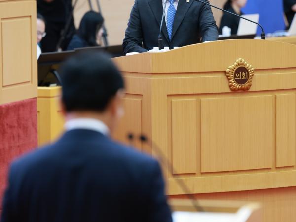제393회 임시회 제3차 본회의 도정 및 교육행정 질문
