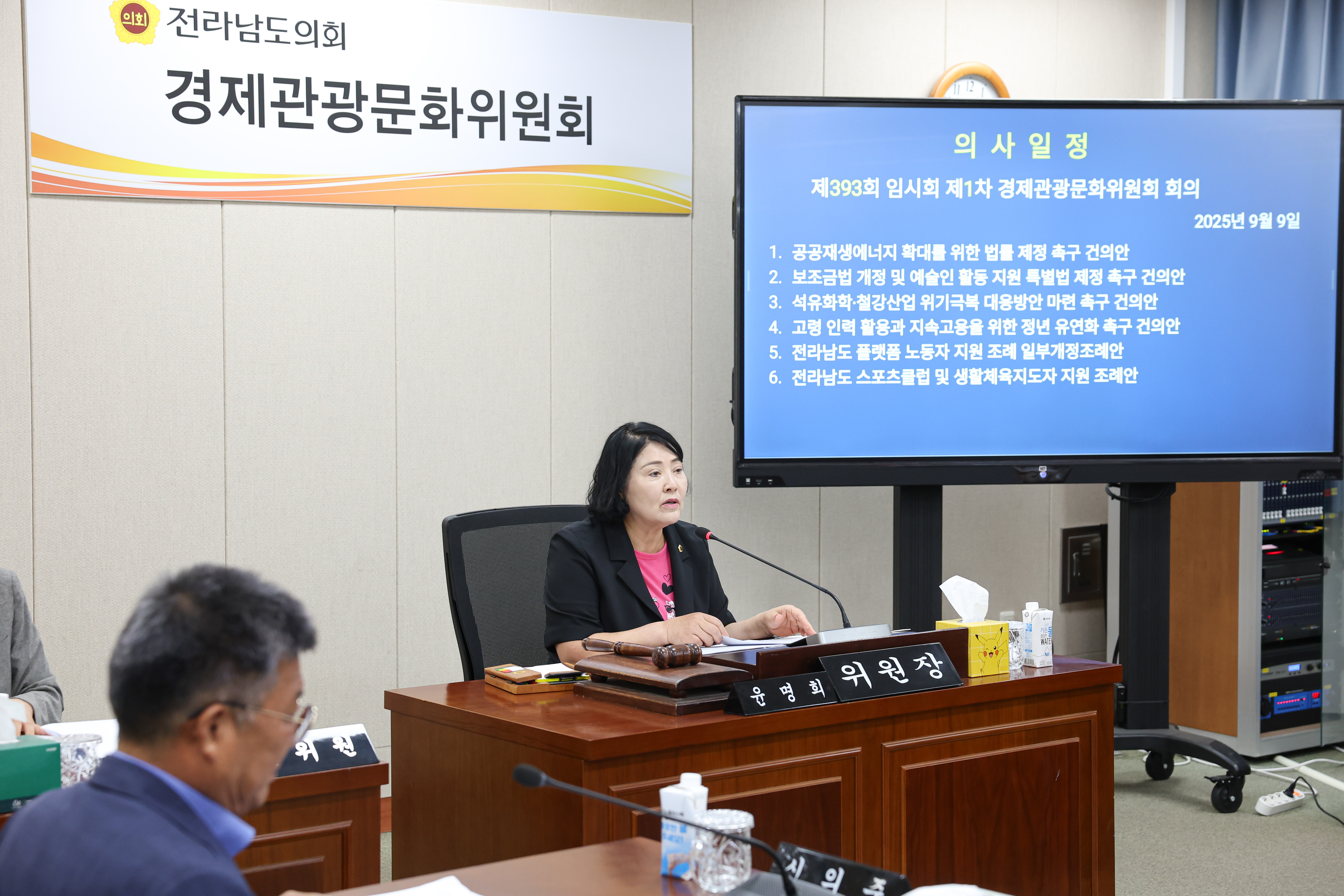 제393회 임시회 경제관광위원회 회의 첨부이미지 : 25년09월09일 제393회 임시회 경제관광위원회 회의 (23).jpg