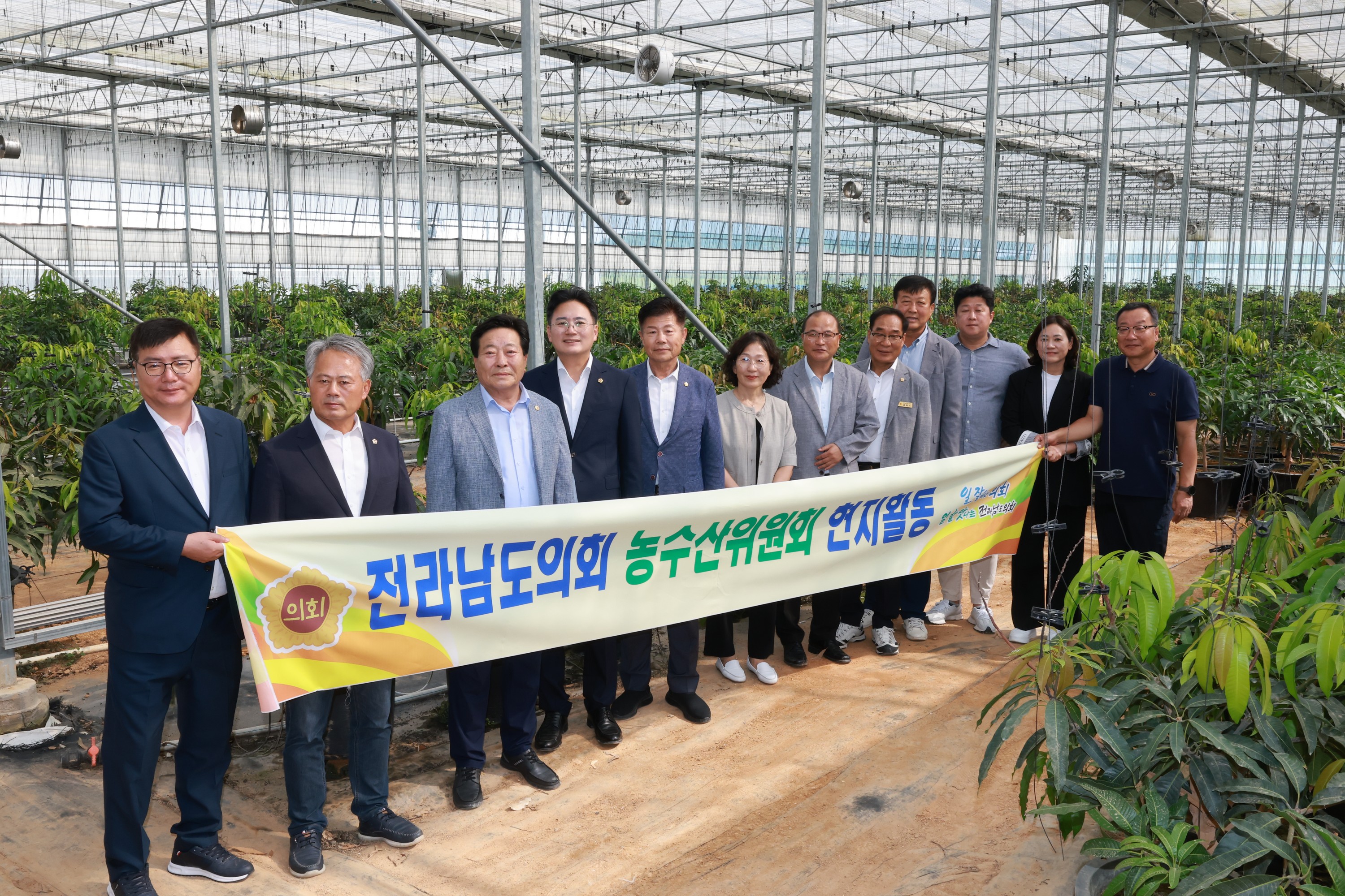 제393회 임시회 농수산위원회 신안 청년임대농장 망고학교 현지활동 첨부이미지 : 25년09월10일 제393회 임시회 농수산위원회 신안 청년임대농장 망고학교 현지활동 - 020.jpg
