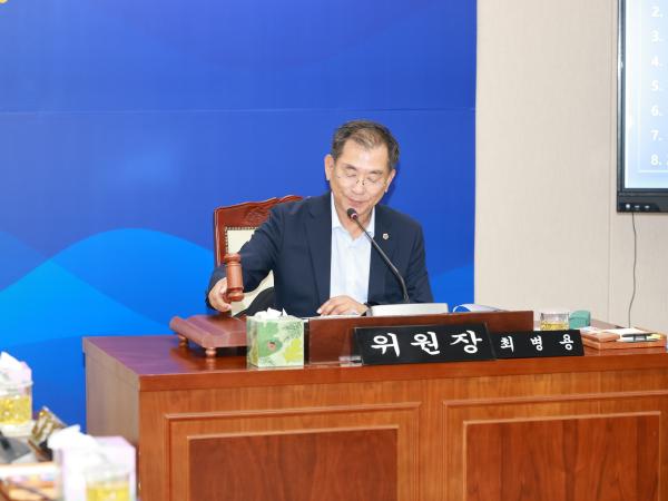 제393회 임시회 보건복지환경위원회 회의