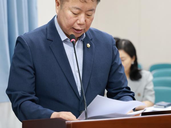 제393회 임시회 보건복지환경위원회 회의