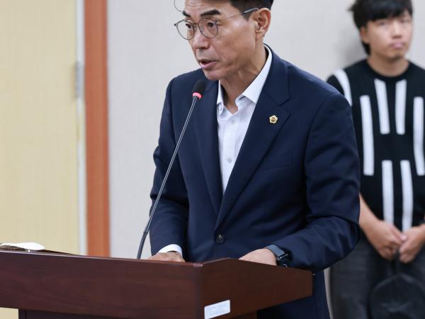 제393회 임시회 농수산위원회 회의