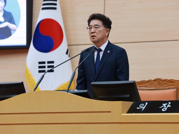 제393회 임시회 제1차 본회의 첨부이미지 : 25년09월09일 제393회 임시회 제1차 본회의 - 046.jpg