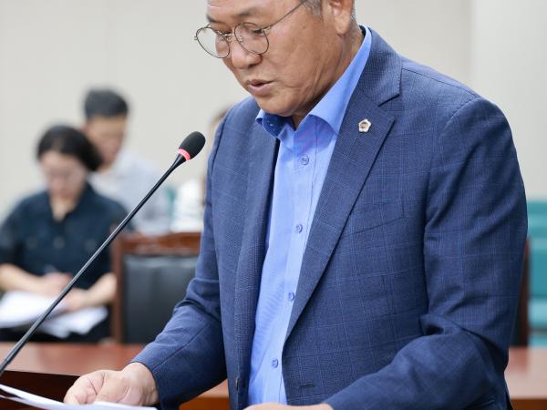 제393회 임시회 농수산위원회 회의