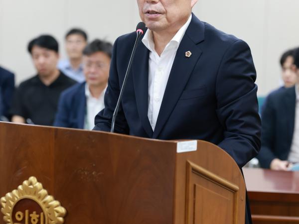 제393회 임시회 안전건설소방위원회 회의
