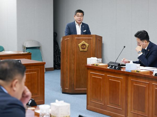 제393회 임시회 의회운영위원회 회의 첨부이미지 : 25년09월09일 제393회 임시회 의회운영위원회 회의 - 022.jpg