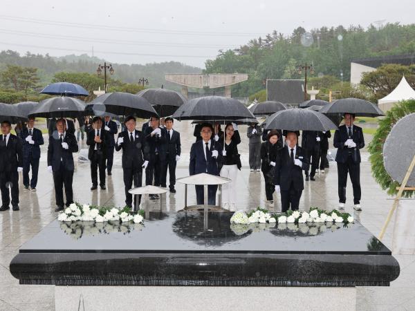 제45주년 5·18민주화운동기념 합동 참배