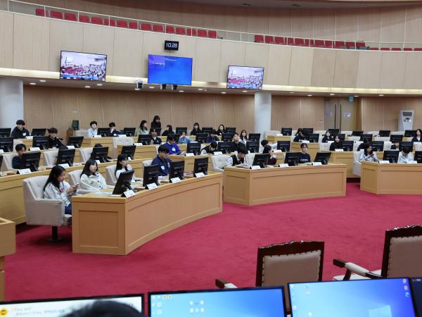 24년 02월 21일 (제6기 전남학생의회-도교육청) 참가