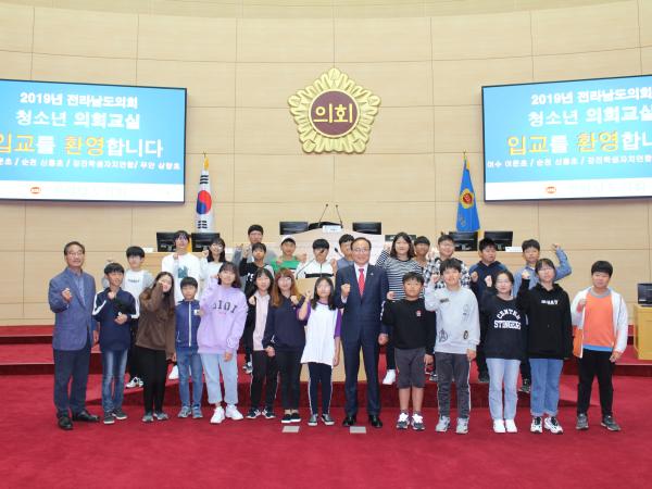 19년 10월 24일(여수 여문초, 순천 신흥초, 강진학생자치연합, 무안 삼향초) 참가