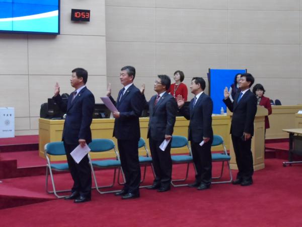2014년도 청소년의회교실(의원선서) 
