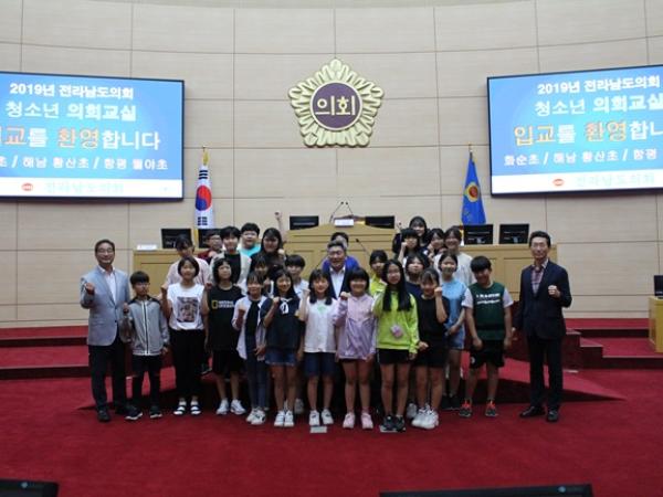 19년 6월 21일(화순초, 해남 황산초, 함평 월야초) 참가